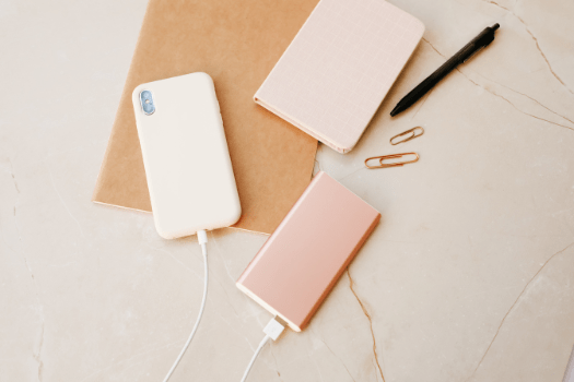 Phone charging with notebooks 