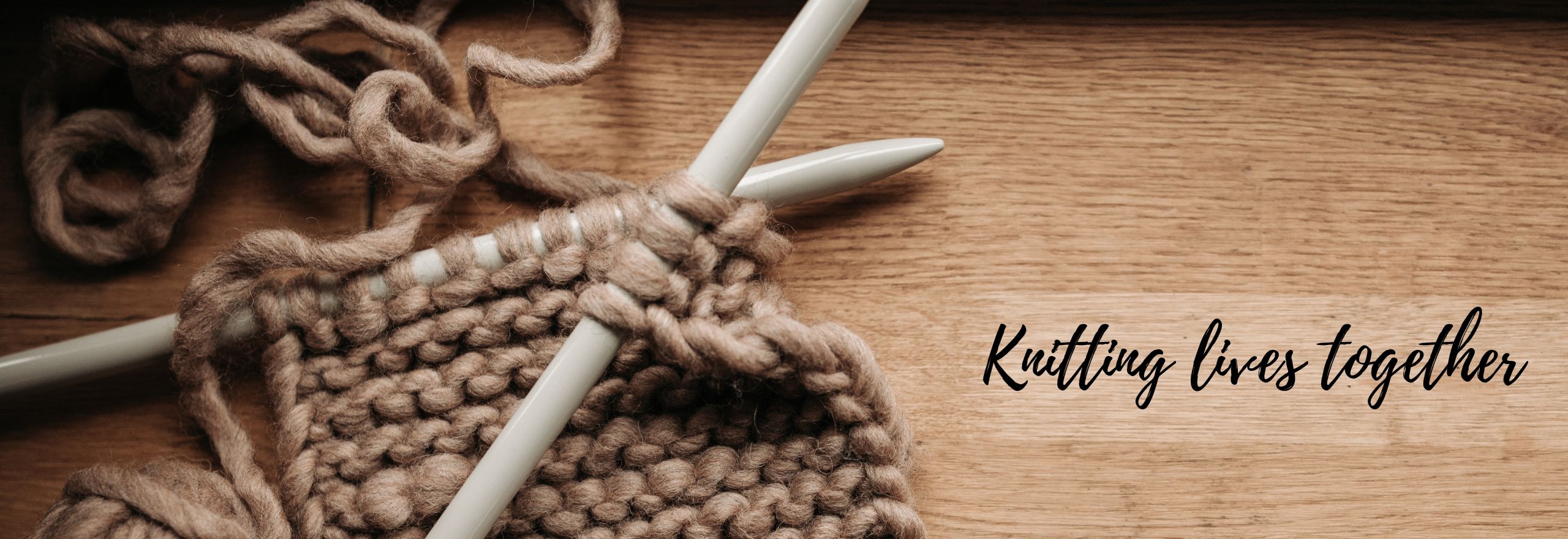 Knitting Lives together blog header
